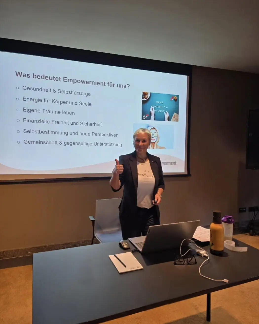 Heike Berndt auf dem Women Empowerment Day im November 2025